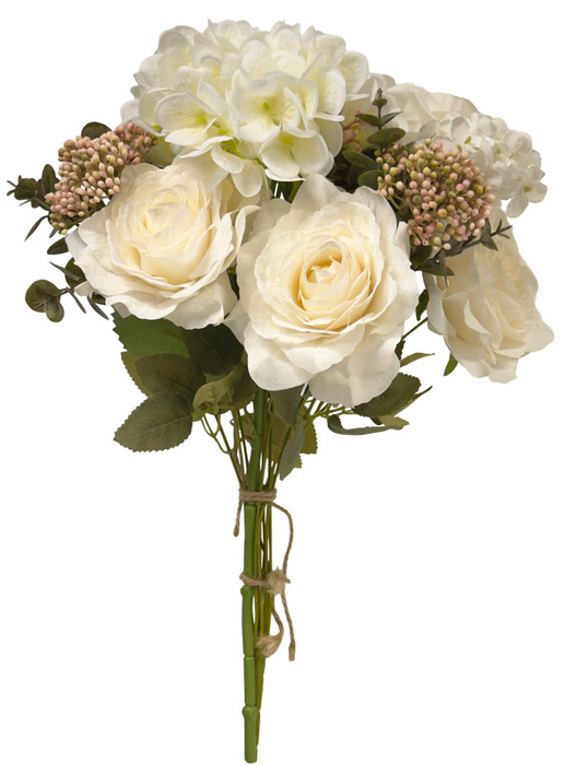 GREENIX kunstig blomsterbuket 4 varianter (assorteret)